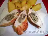 Rețetă Piept de pui umplut cu ciuperci