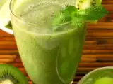 Rețetă Smoothie cu kiwi si pepene galben