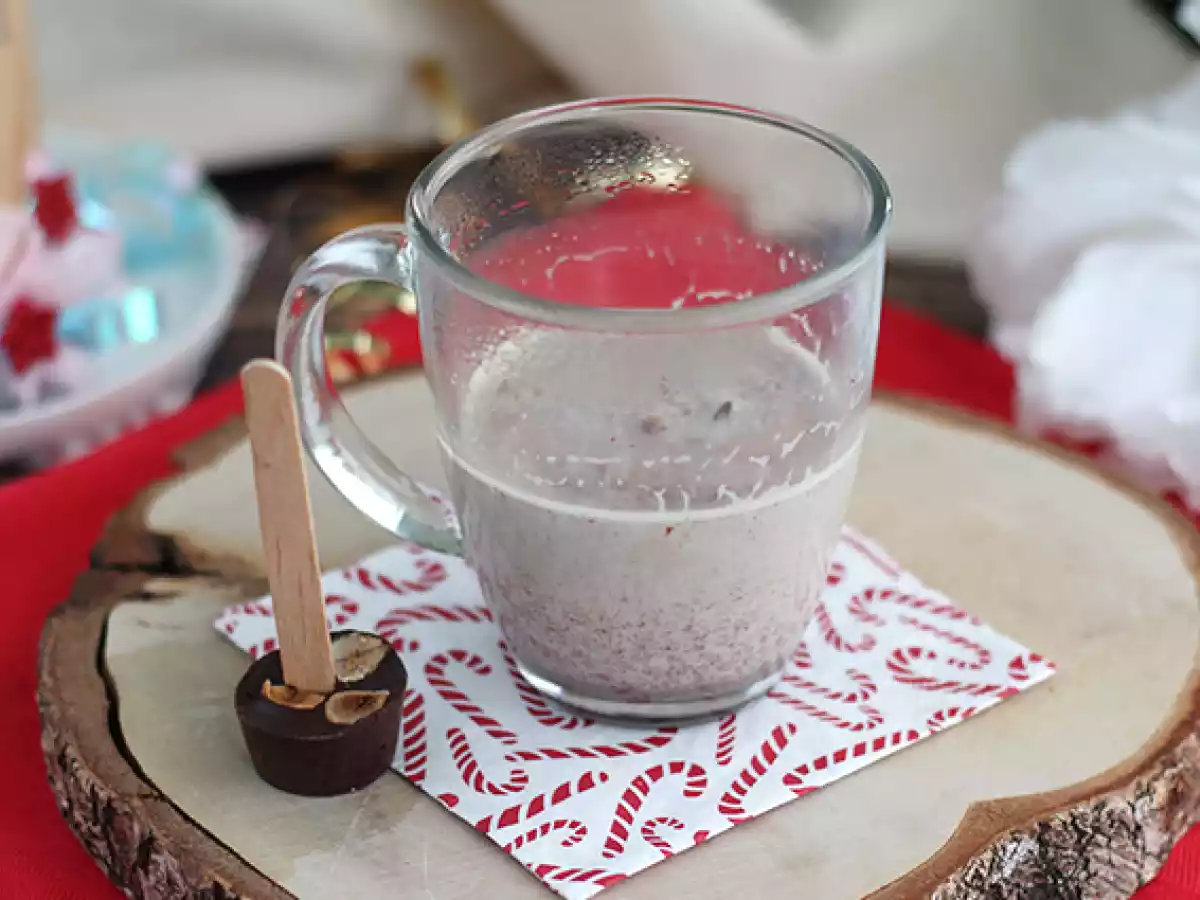 Acadele pentru ciocolata calda: ciocolata neagra+ alune de padure - poza 3