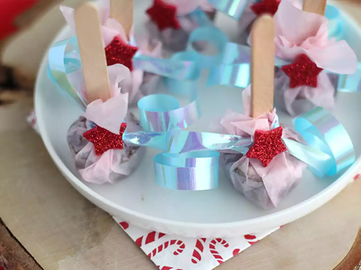 Acadele pentru ciocolata calda: ciocolata neagra+ alune de padure - poza 4