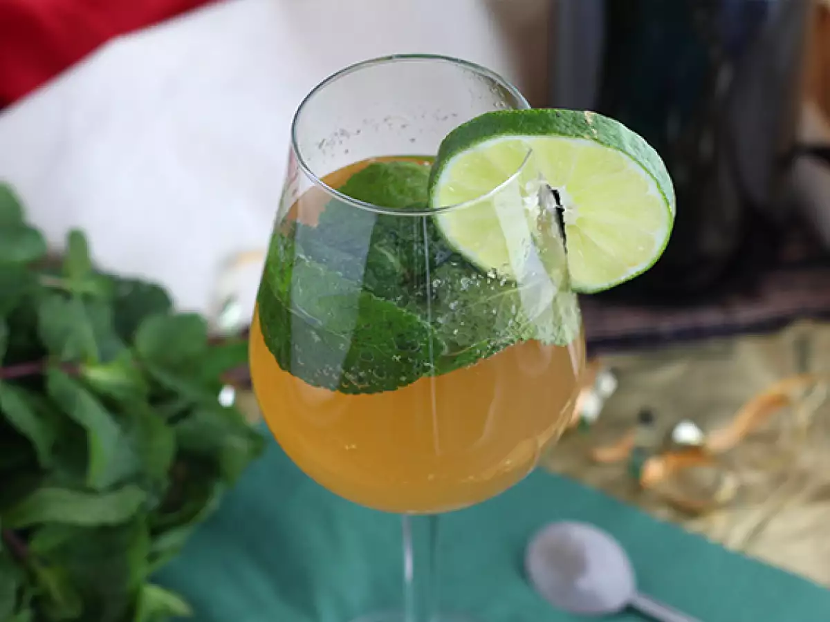 Mojito royal cu sampanie - poza 2