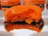 Rețetă Macaron cu ciocolata si aroma de portocala