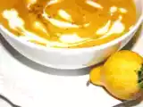 Rețetă Supa de dovleac cu usturoi copt