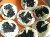 Rețetă Tartine cu icre negre