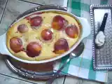 Rețetă Clafoutis de piersici si smantana