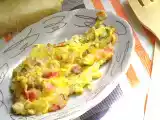 Rețetă Omleta fermierului – farmhouse omelette.