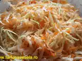Rețetă Salată de varză cu morcov
