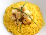 Rețetă Risotto cu st jacques si sofran