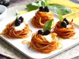 Rețetă Cuiburi de paste, starterul perfect pentru a folosi spaghetele rămase!