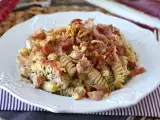 Rețetă Paste cremoase cu radicchio, bacon crocant și nuci: rețetă rapidă și irezistibilă