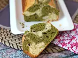 Rețetă Chec marmorat cu ceai matcha