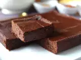 Rețetă Brownie proteic cu ciocolată și fasole roșie
