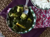 Rețetă Palak tofu: curry indian cu spanac și tofu
