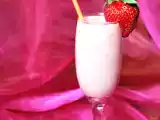 Rețetă Milkshake de capsune si banane- racoritorrr :d