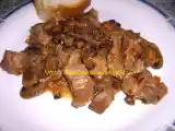 Rețetă Mincarica cu carne de vita si ciuperci/spezzatino di vitello coi funghi