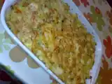 Rețetă Gratin de paste cu cartofi si bacon