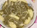 Rețetă Salata de fasole verde cu cartofi