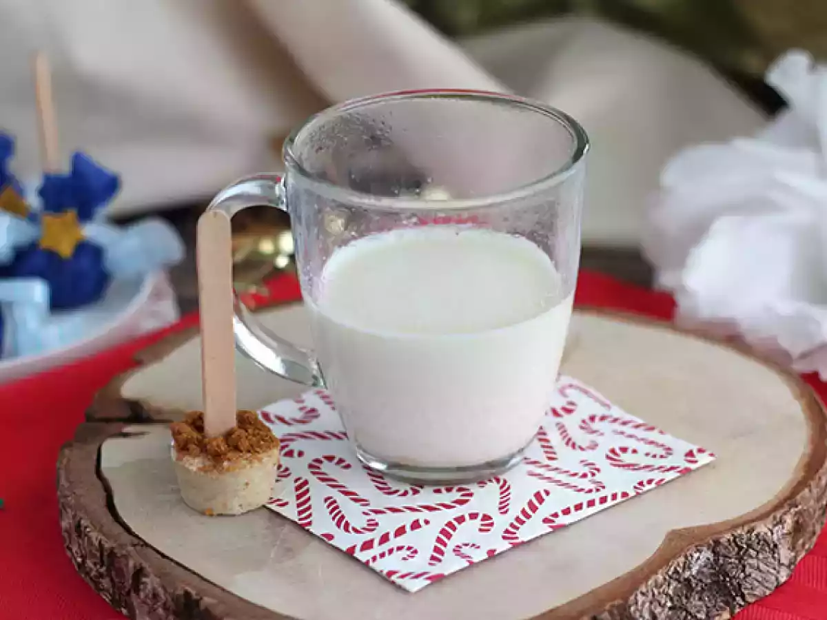 Acadele pentru ciocolata calda: ciocolata alba + speculoos - poza 2