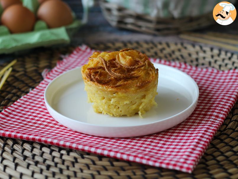 Budincă de paste în friteuza cu aer - poza 2