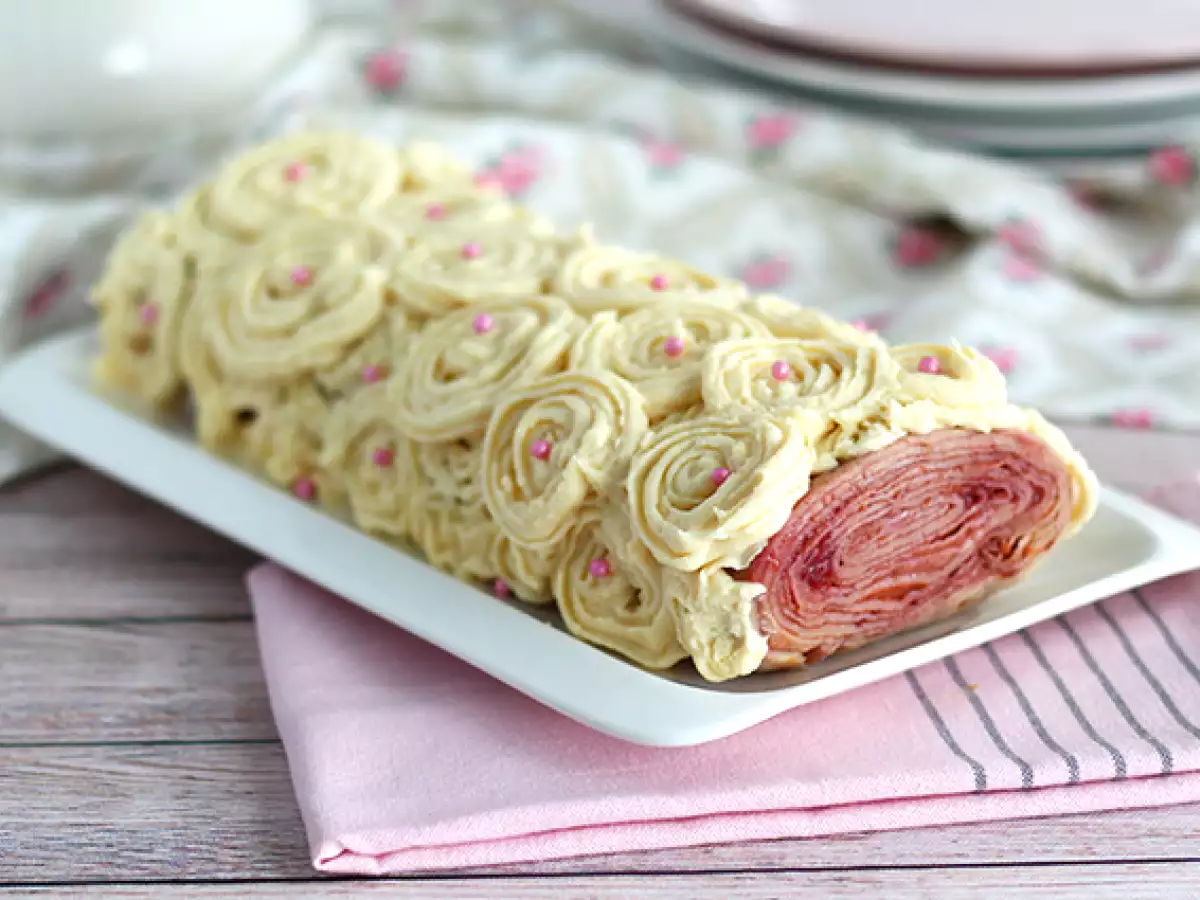 Buturuga de Craciun cu clatite - poza 2