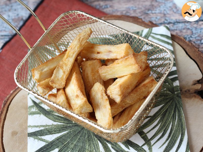 Cartofi prăjiți din manioc gătiți la Air Fryer