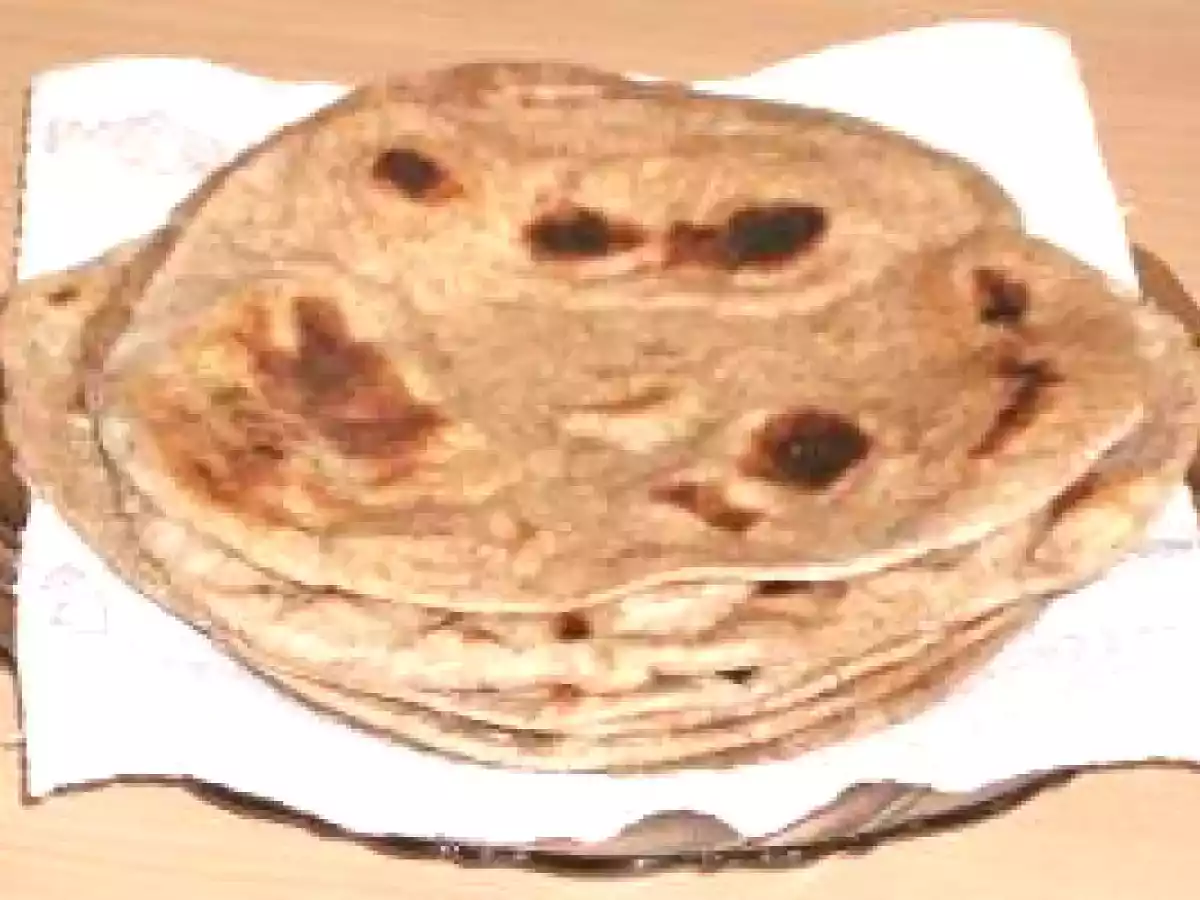 Chapati sau Roti - Painite indiene