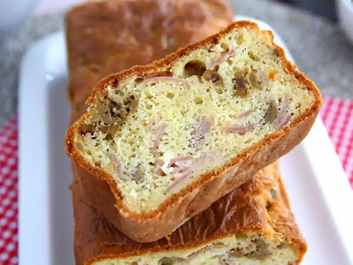 Chec aperitiv cu sunca, masline si cascaval - poza 2