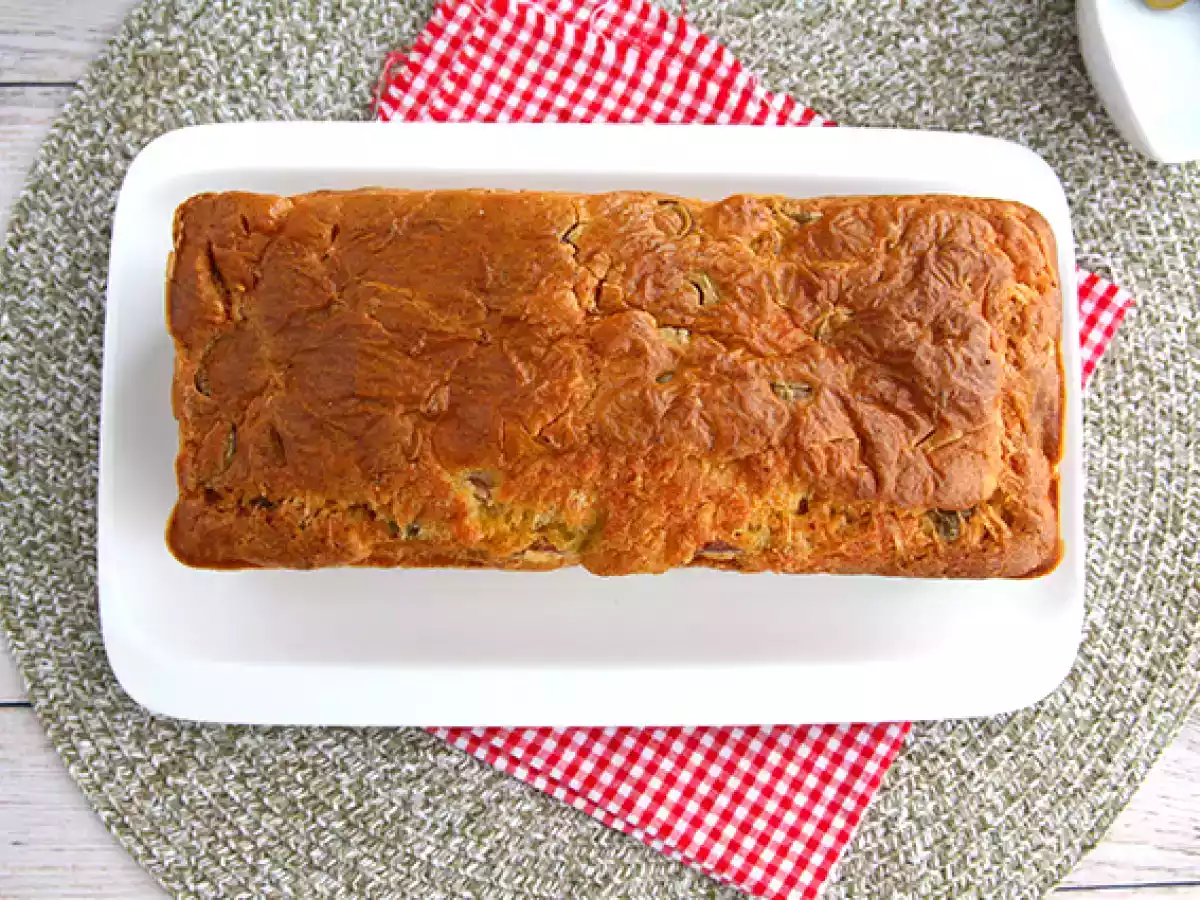 Chec aperitiv cu sunca, masline si cascaval - poza 5