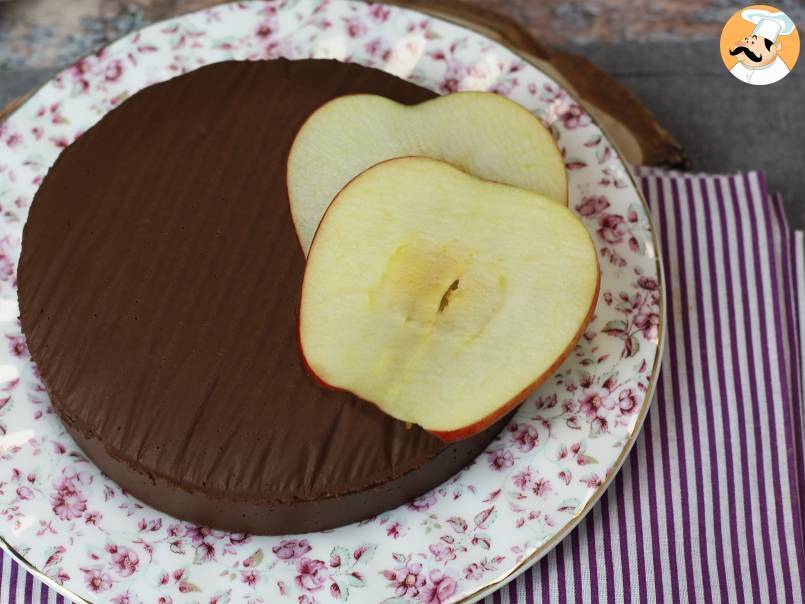 Chocolate apple fudge, un desert super-ușor de făcut cu doar 2 ingrediente!