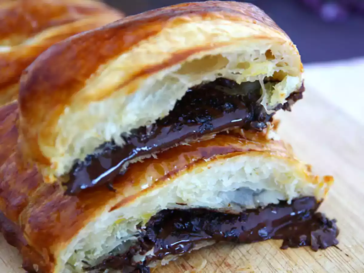 Foietaj cu ciocolata - poza 3