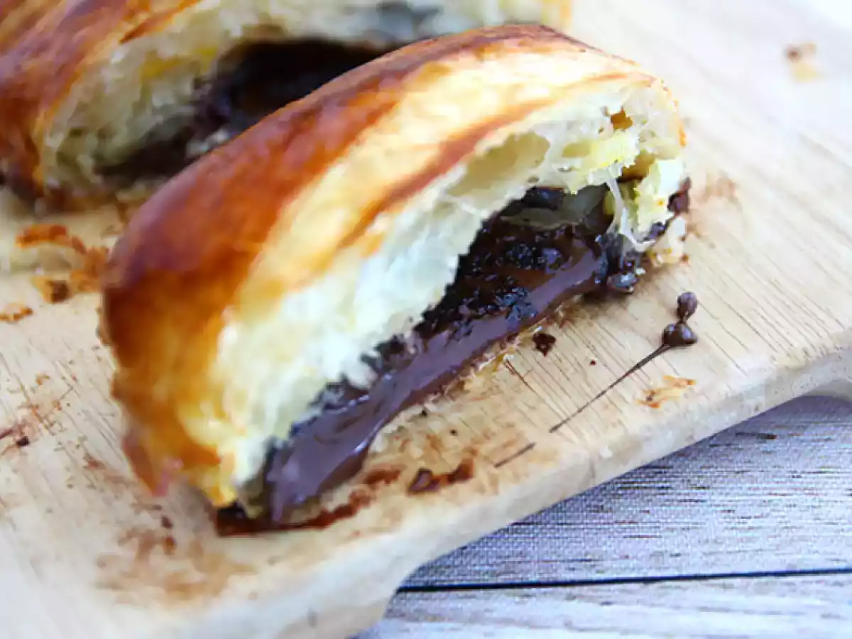 Foietaj cu ciocolata - poza 5