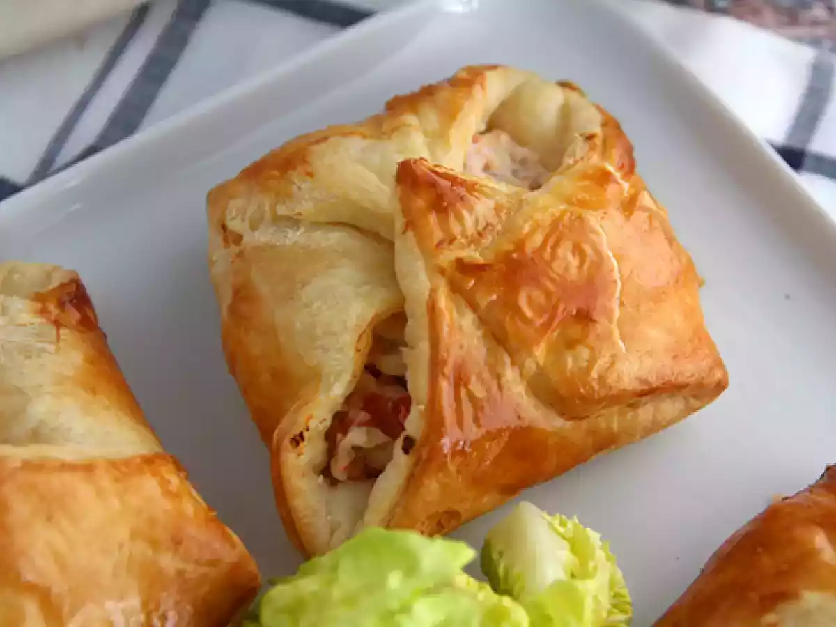 Foietaj cu somon si branza de capra - poza 2