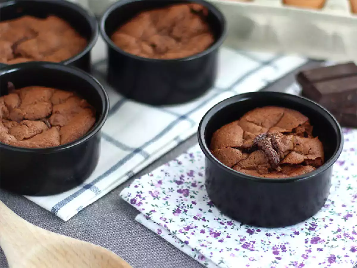 Fondant de ciocolata fara gluten - poza 3