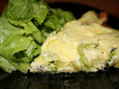 Frittata de dovlecei cu cimbru