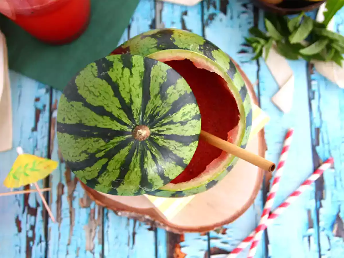 Gin tonic cu pepene - poza 2