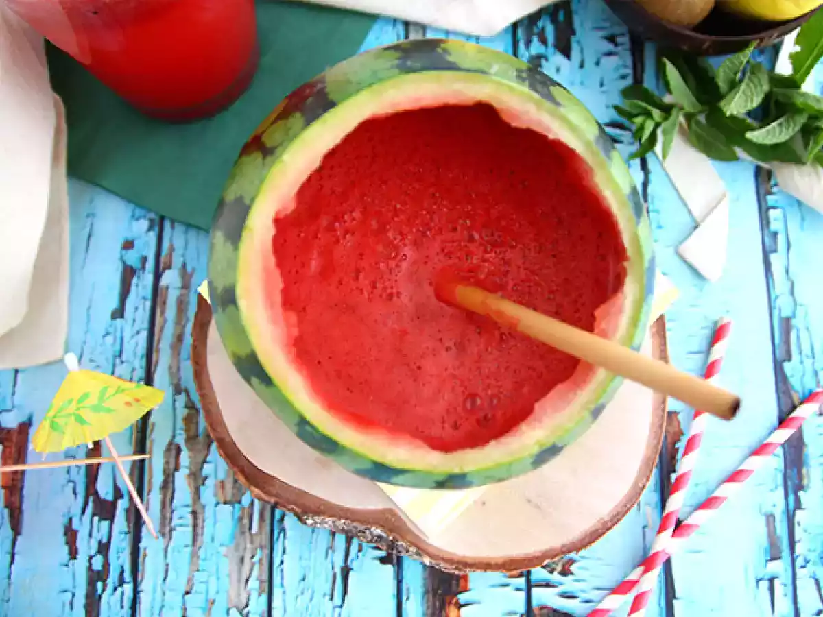 Gin tonic cu pepene - poza 5