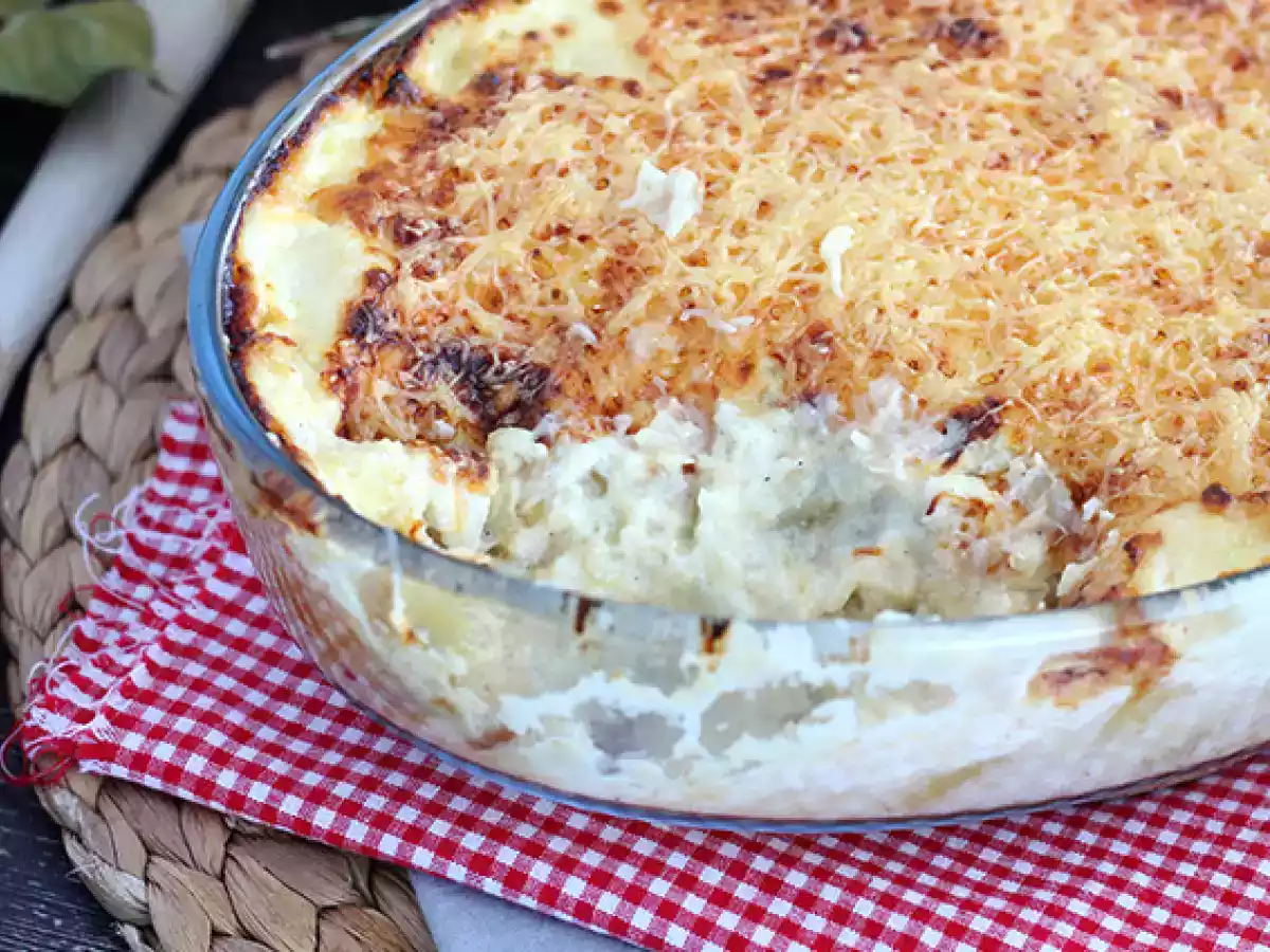 Gratin de cod si smantana - poza 4