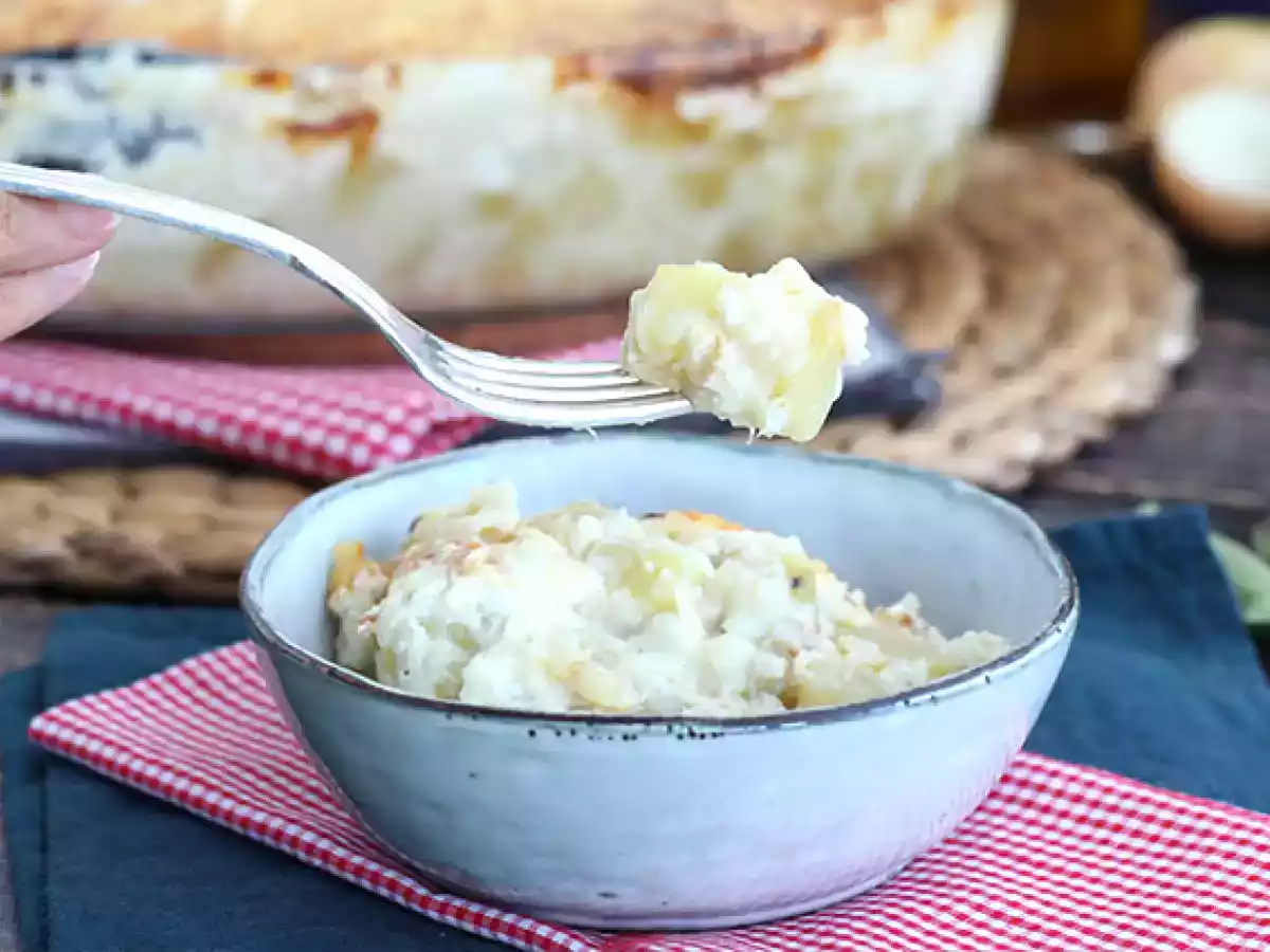 Gratin de cod si smantana - poza 5