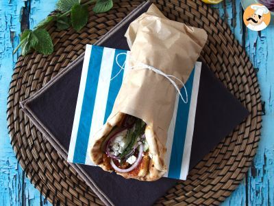 Gyros cu halloumi, o versiune vegetariană a sandwich-ului grecesc! - poza 2