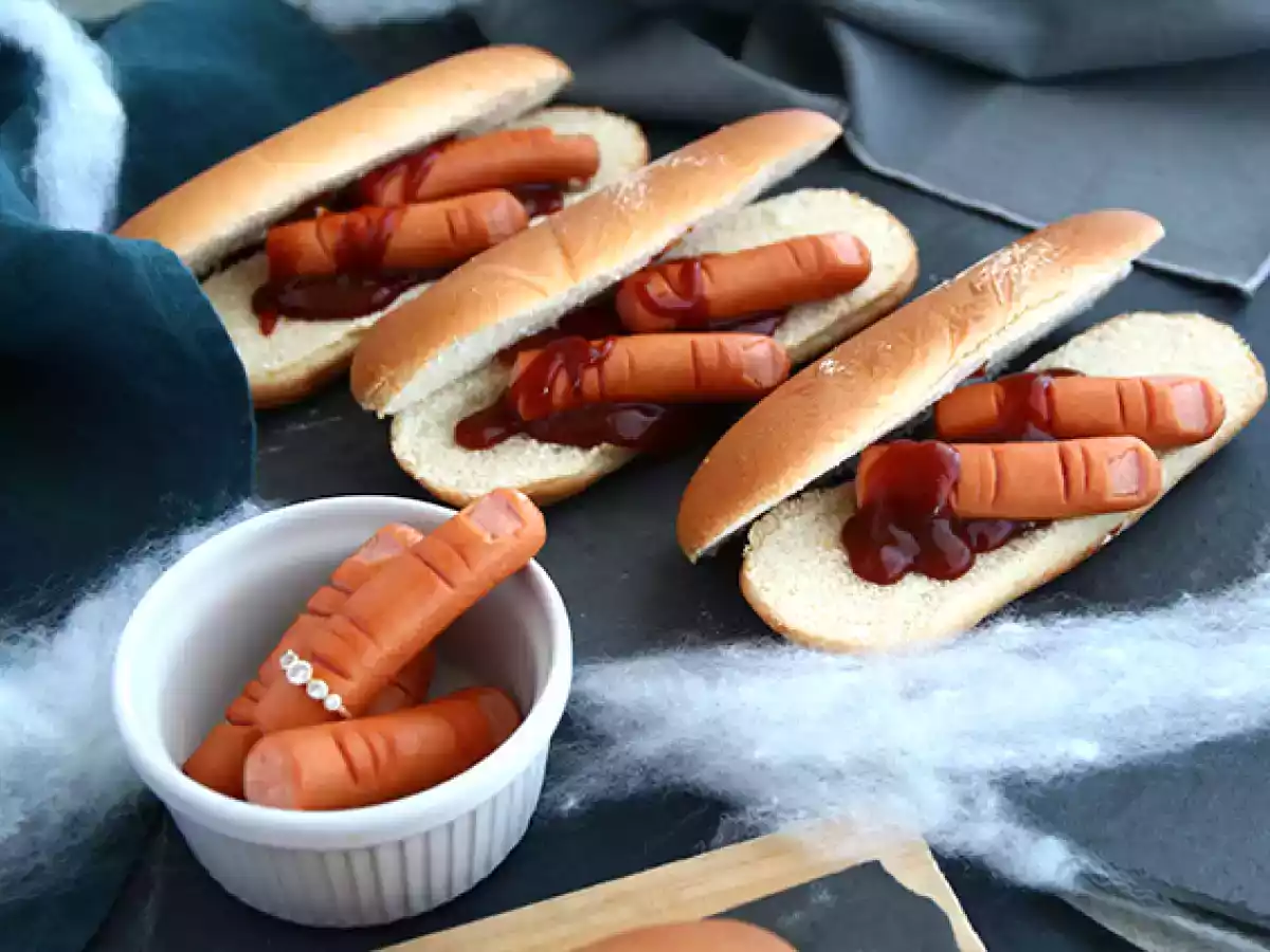 Hot dog de Halloween - poza 2