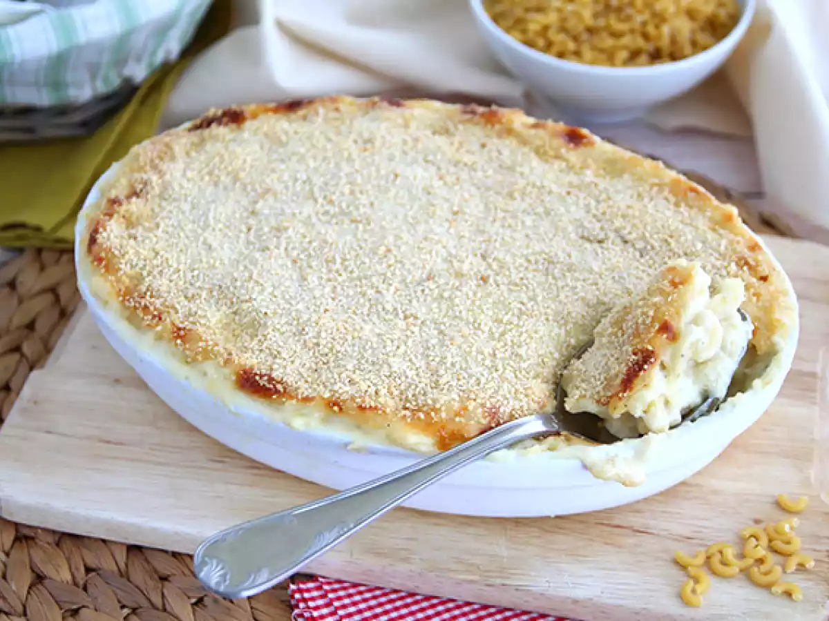 Macaroane cu branza-reteta americana