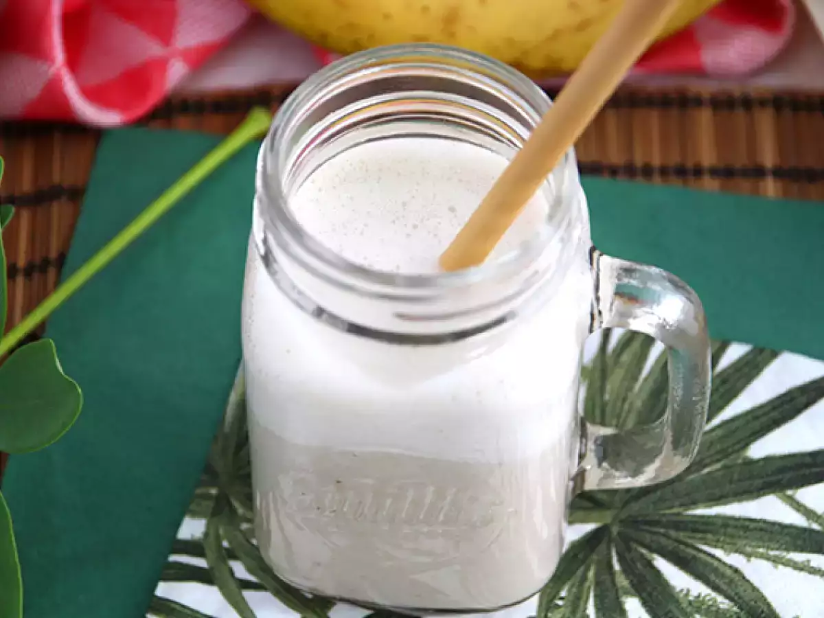 Milkshake vegan cu banana - poza 4