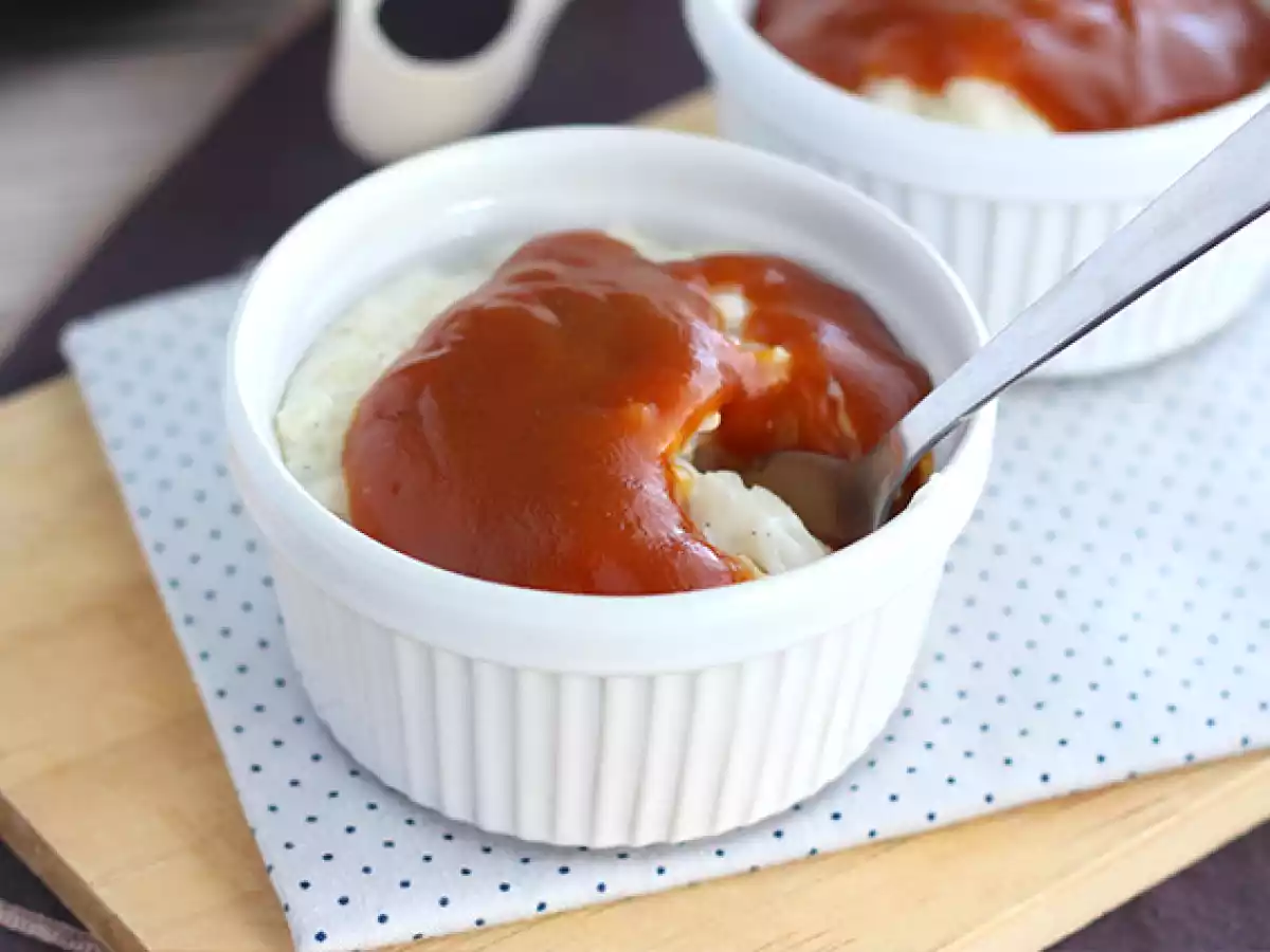 Orez cu lapte si caramel sarat - poza 2