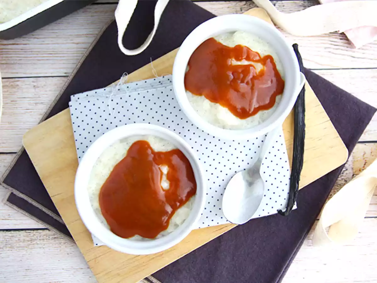 Orez cu lapte si caramel sarat - poza 3