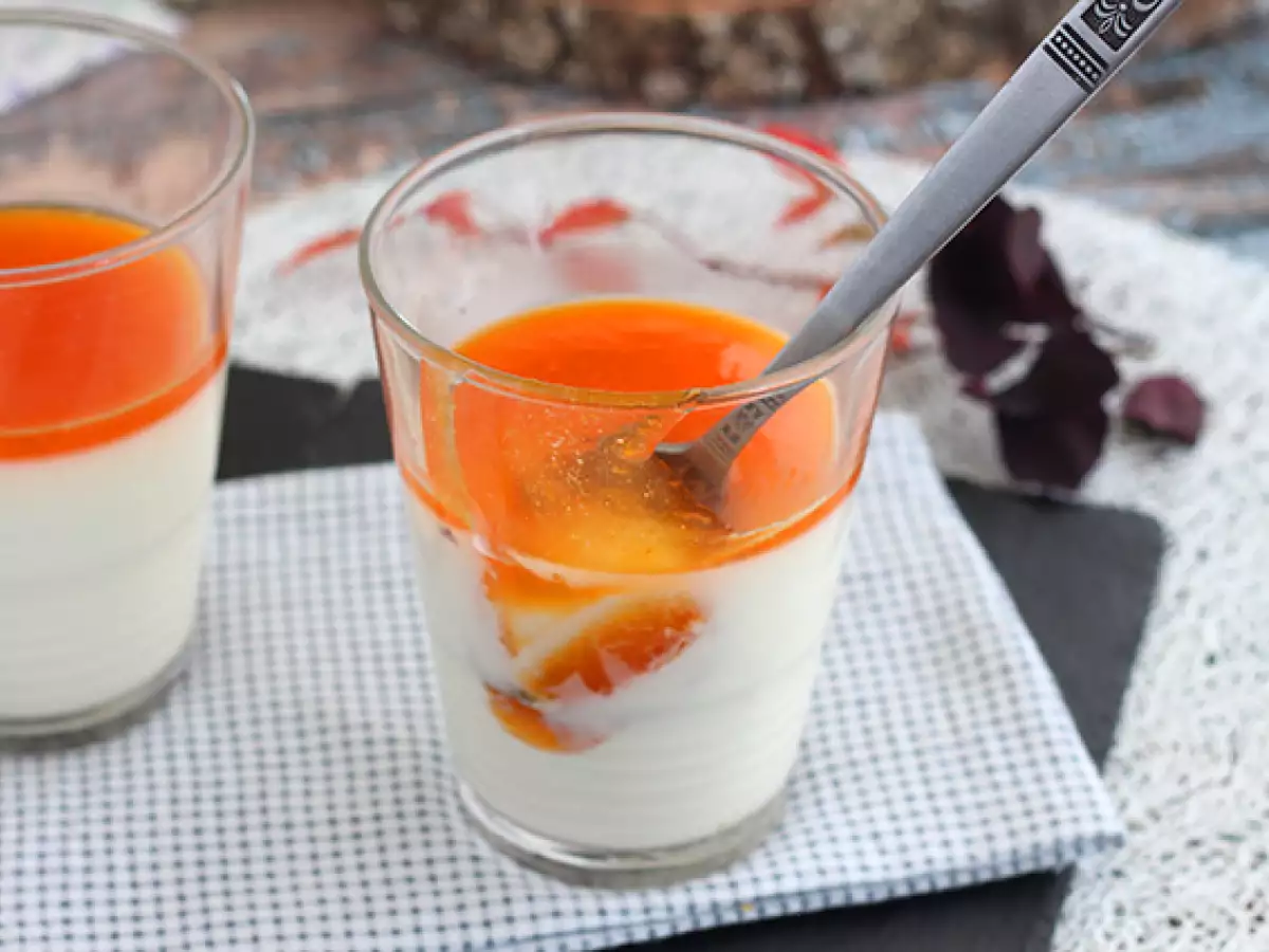 Panna cotta cu caise - poza 6