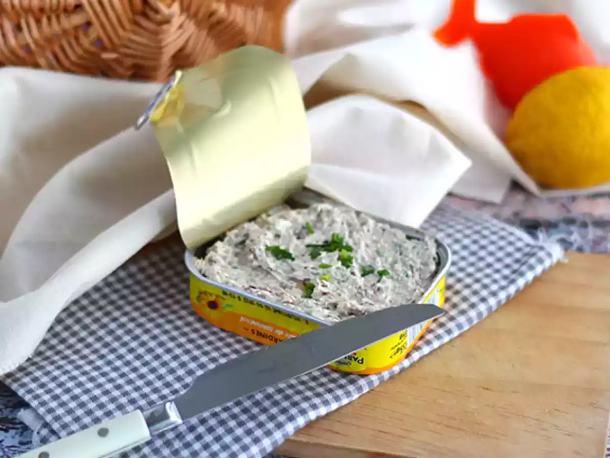 Pate de sardine, simplu si rapid