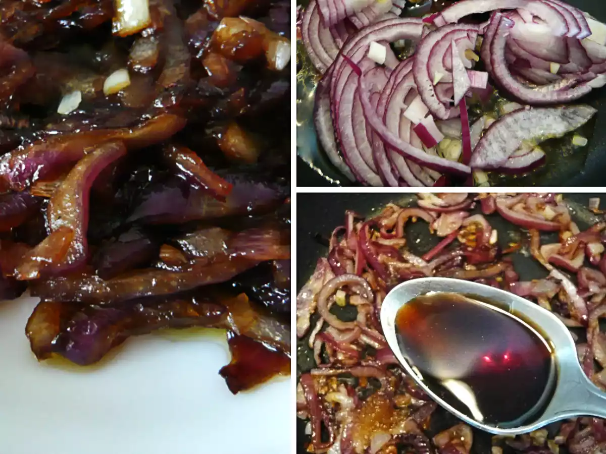 Pate fin din ficat de pui cu ceapa caramelizata - poza 6