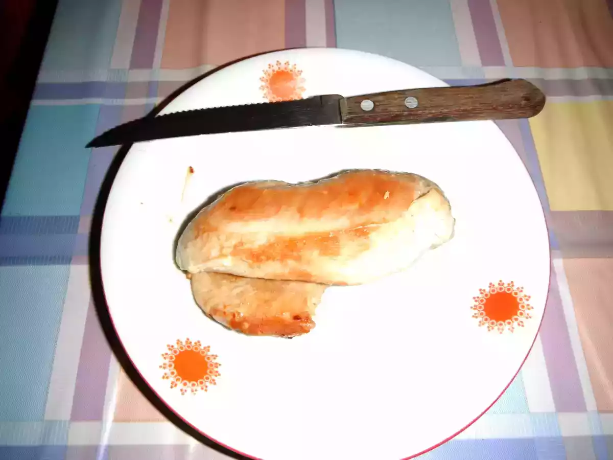 Piept de pui cu sos de brânză albastră şi legume la abur - poza 9