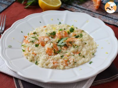 Risotto cu creveți și lămâie