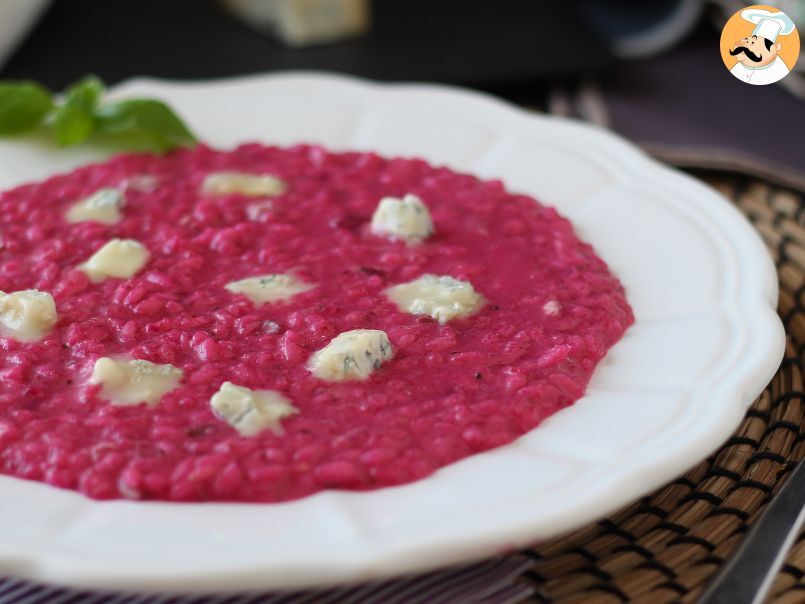 Risotto cu sfeclă roșie și gorgonzola: o explozie de culoare și arome intense - poza 2